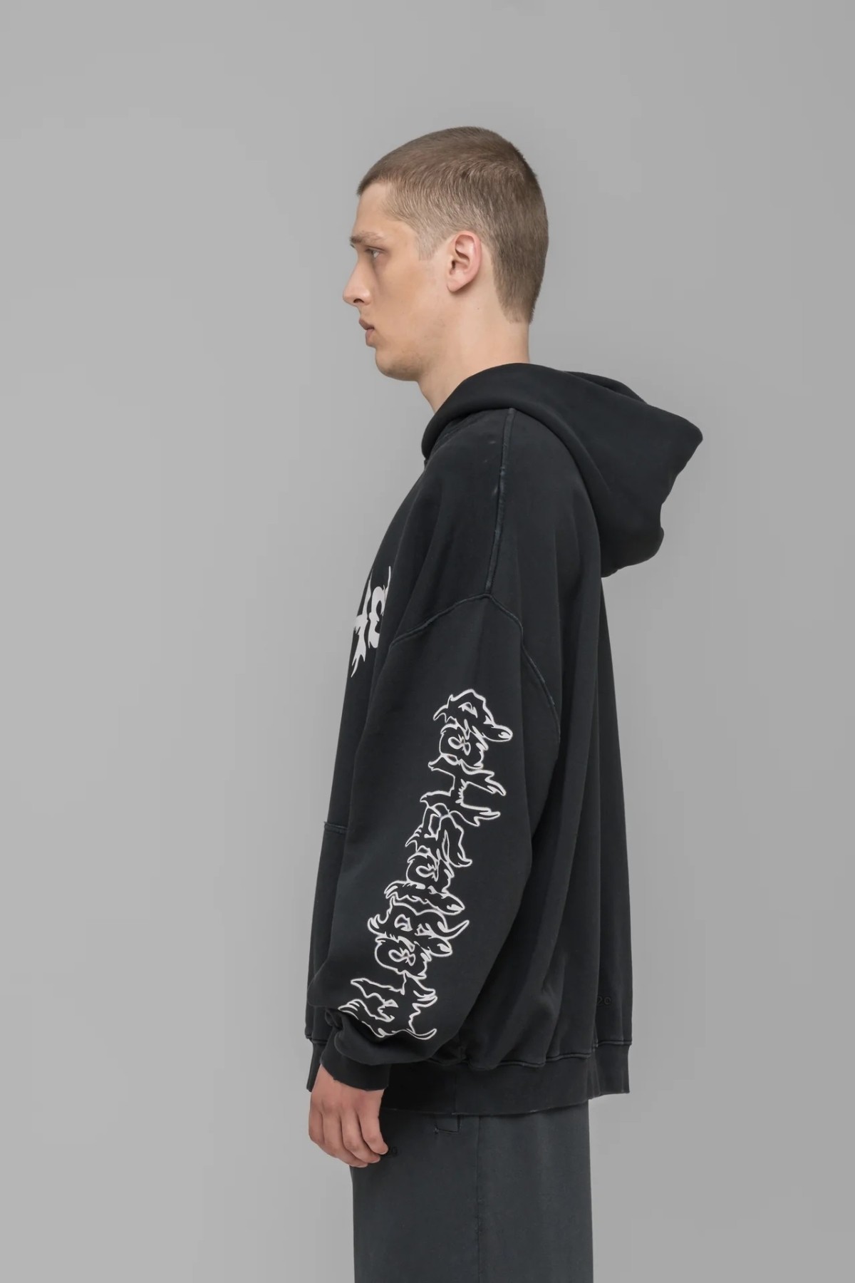 032C FAITHLESS OVERSIZED HOODIE