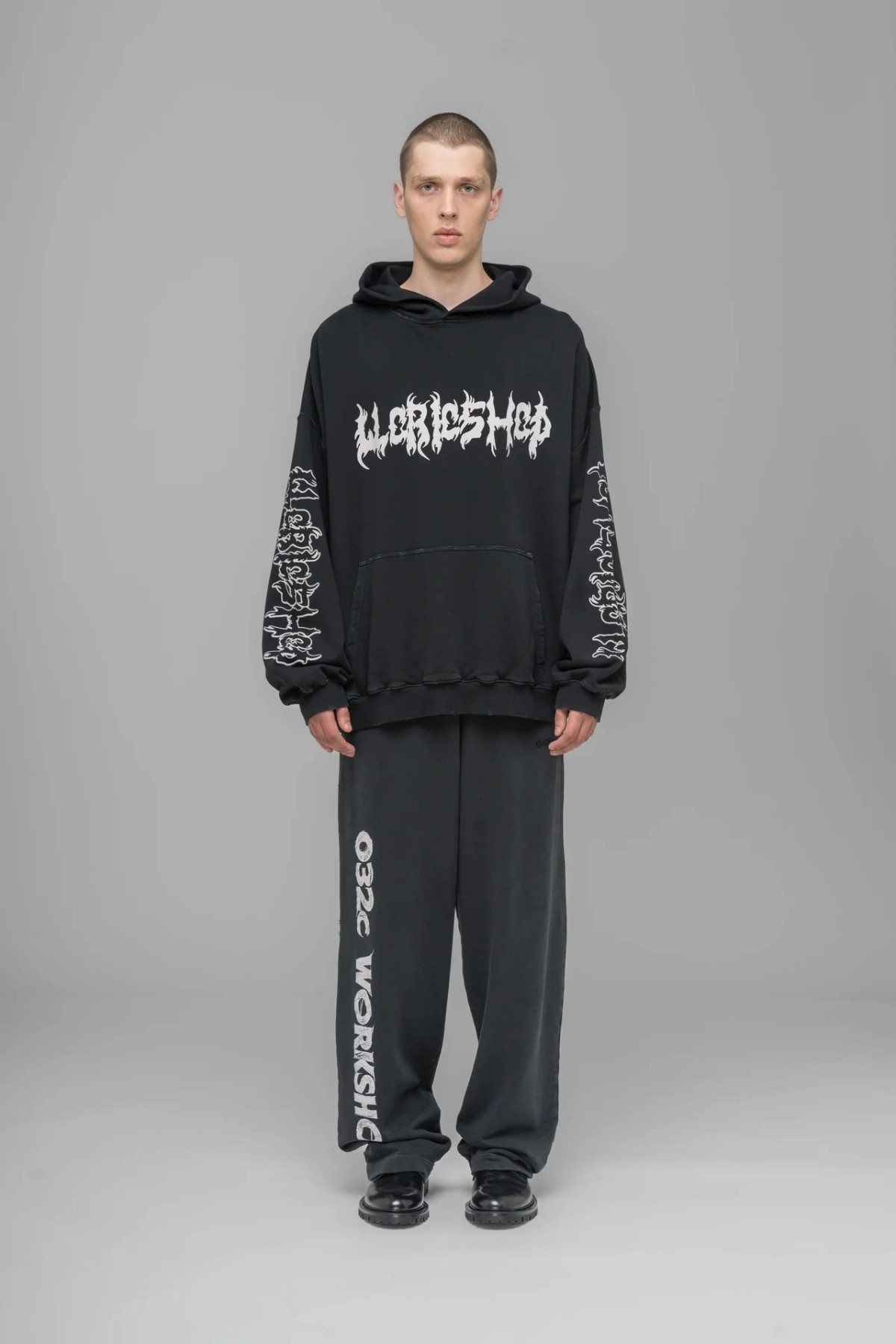 032C FAITHLESS OVERSIZED HOODIE