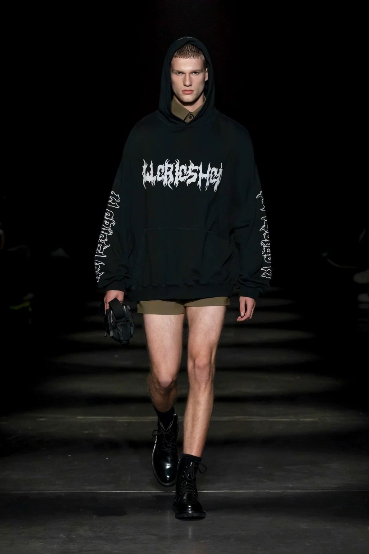 032C FAITHLESS OVERSIZED HOODIE