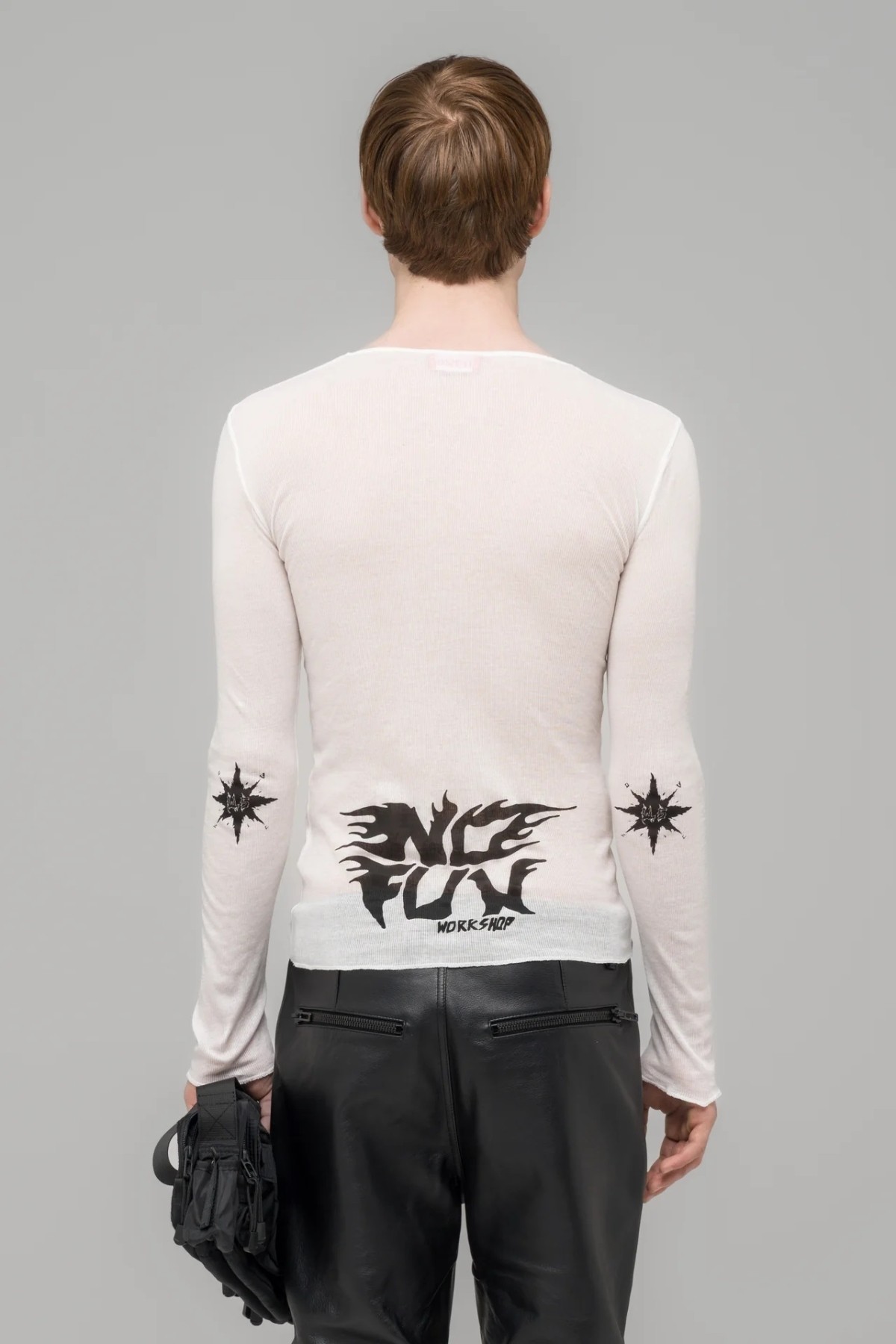 032C BLACK SUN FINE RIB LONGSLEEVE