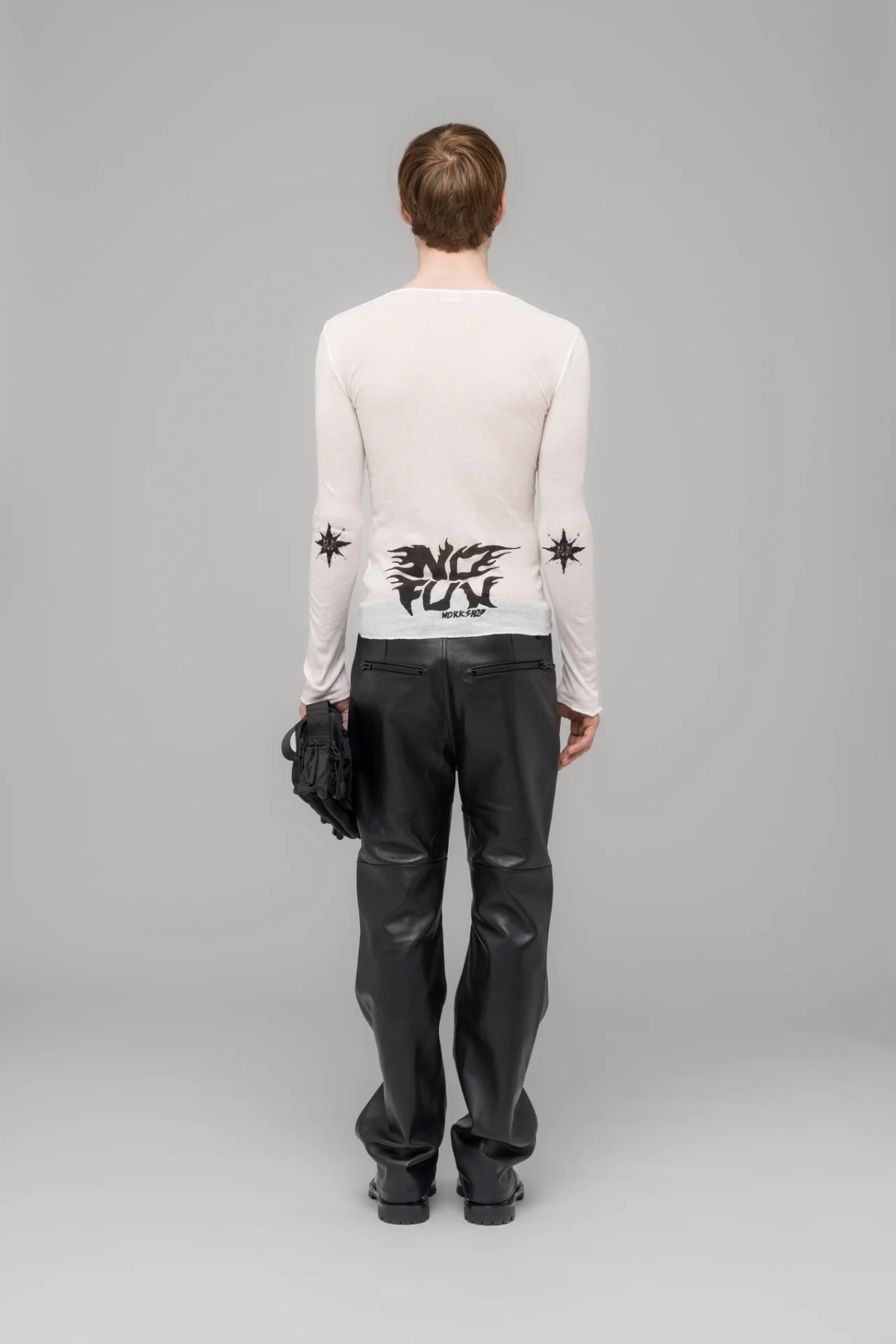 032C BLACK SUN FINE RIB LONGSLEEVE