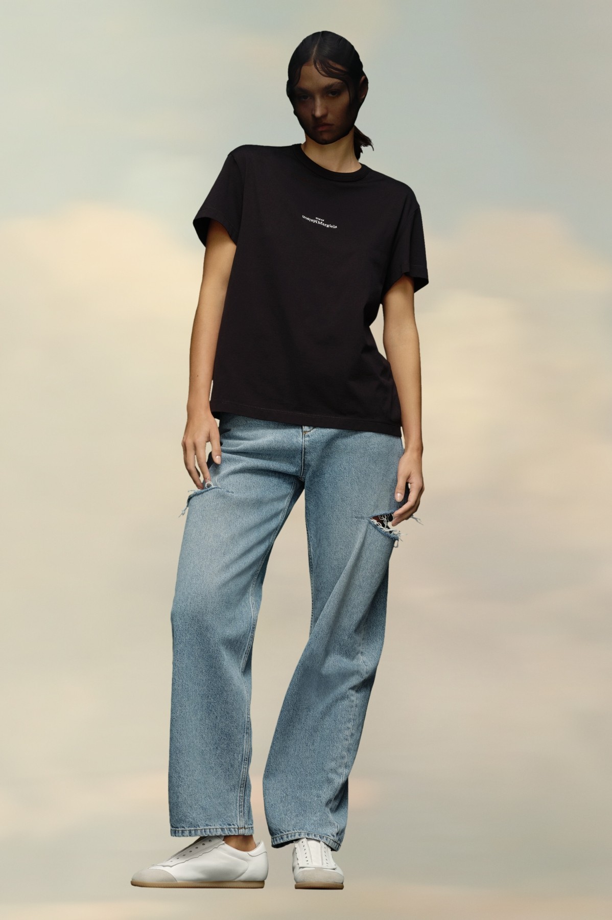 Maison Margiela DISTORTED LOGO T-SHIRT