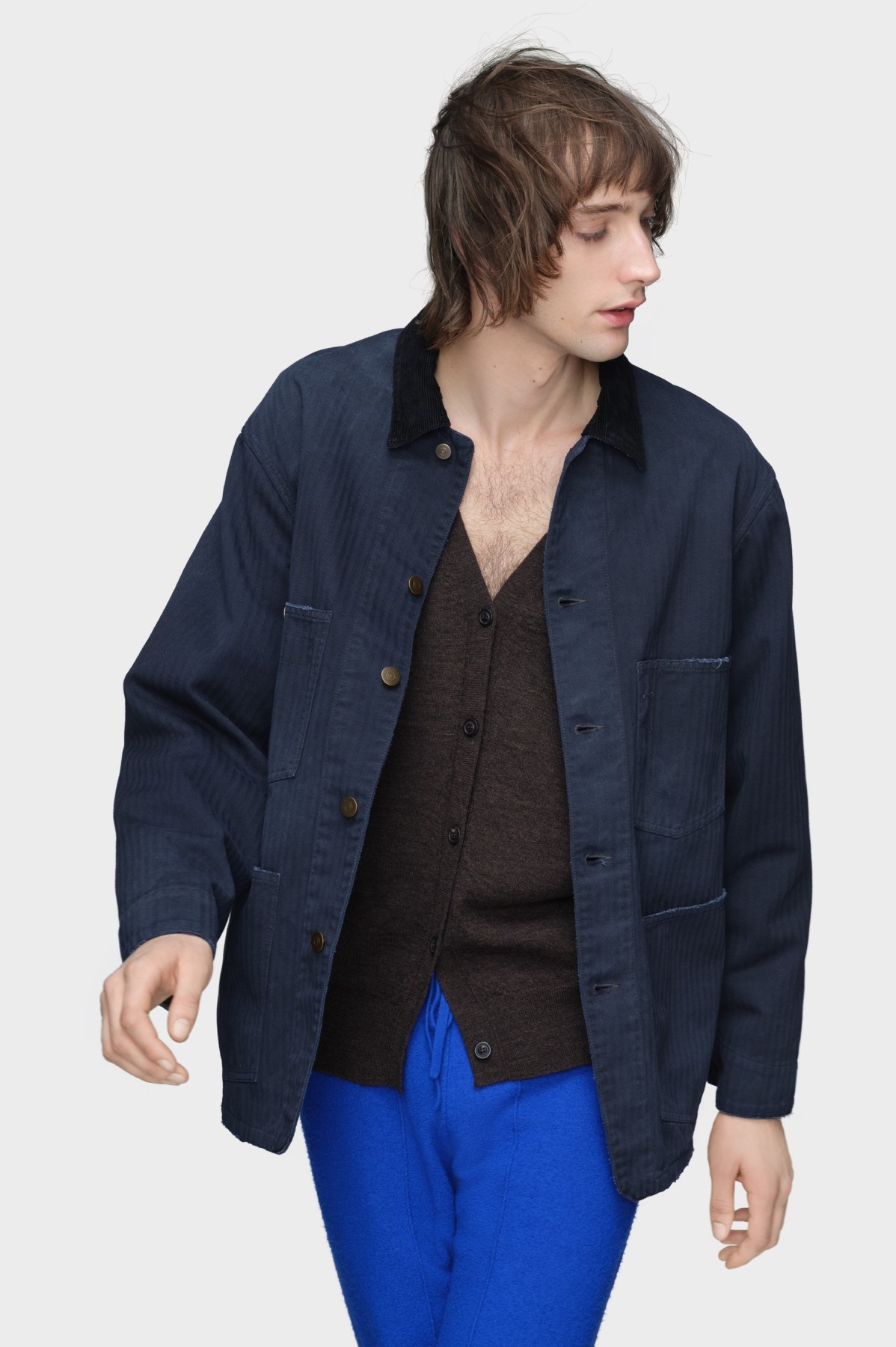 Maison Margiela HERRINGBONE WORKWEAR JACKET