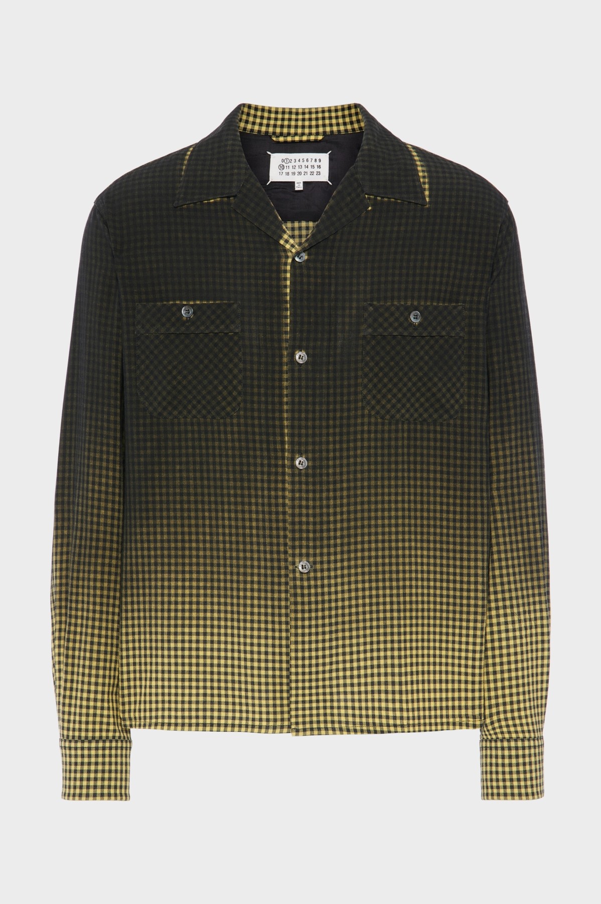 Maison Margiela FADED CHECK SHIRT