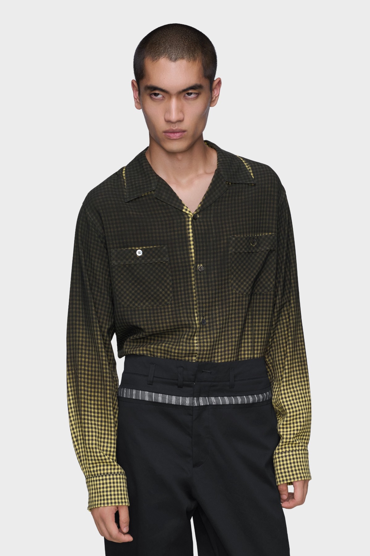 Maison Margiela FADED CHECK SHIRT