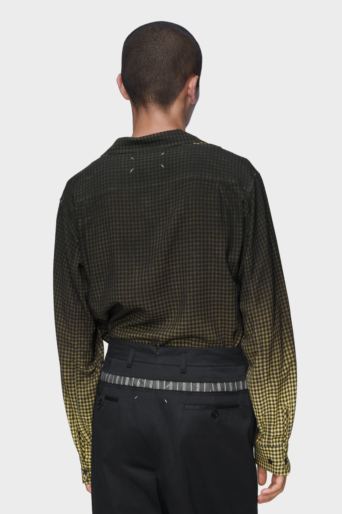 Maison Margiela FADED CHECK SHIRT