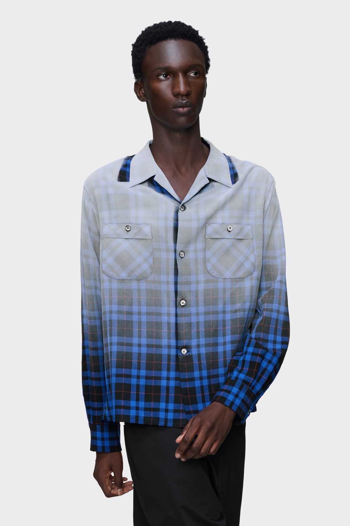 Maison Margiela FADED CHECK SHIRT