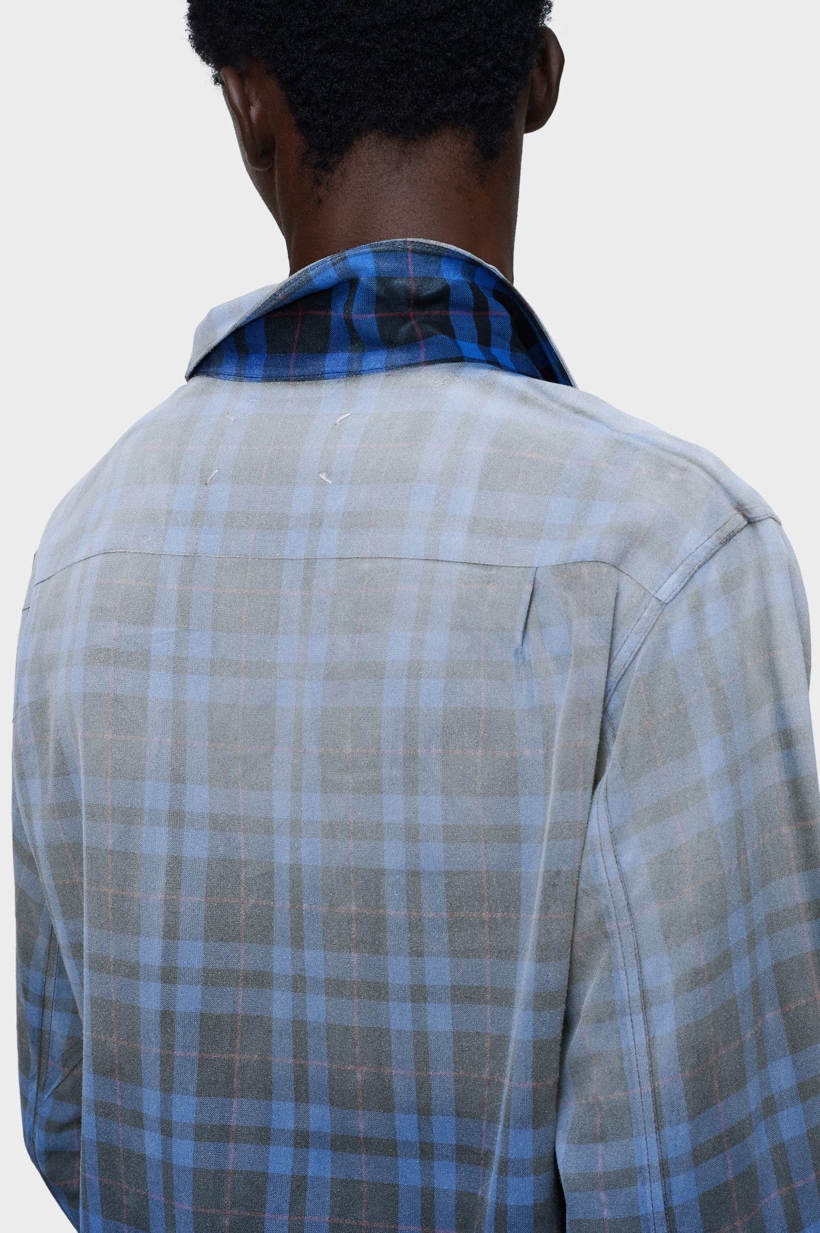 Maison Margiela FADED CHECK SHIRT
