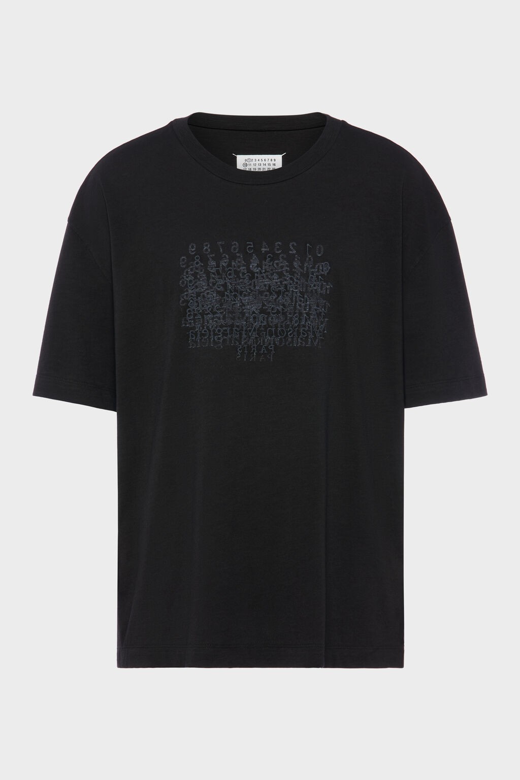 Maison Margiela NUMBERING COTTON TEE
