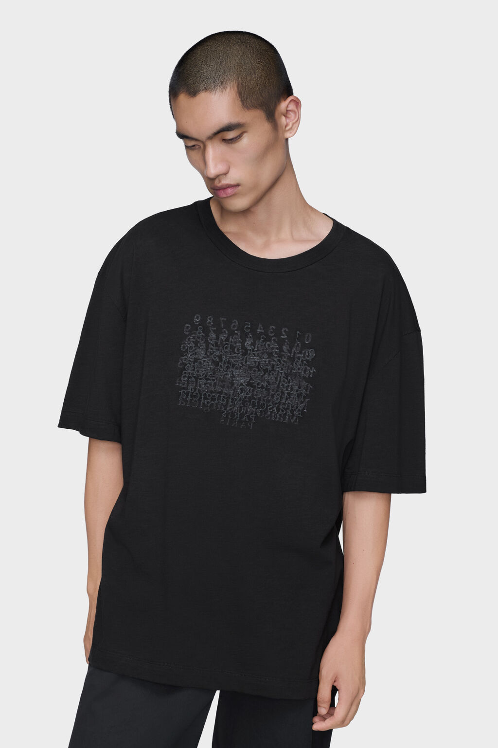 Maison Margiela NUMBERING COTTON TEE