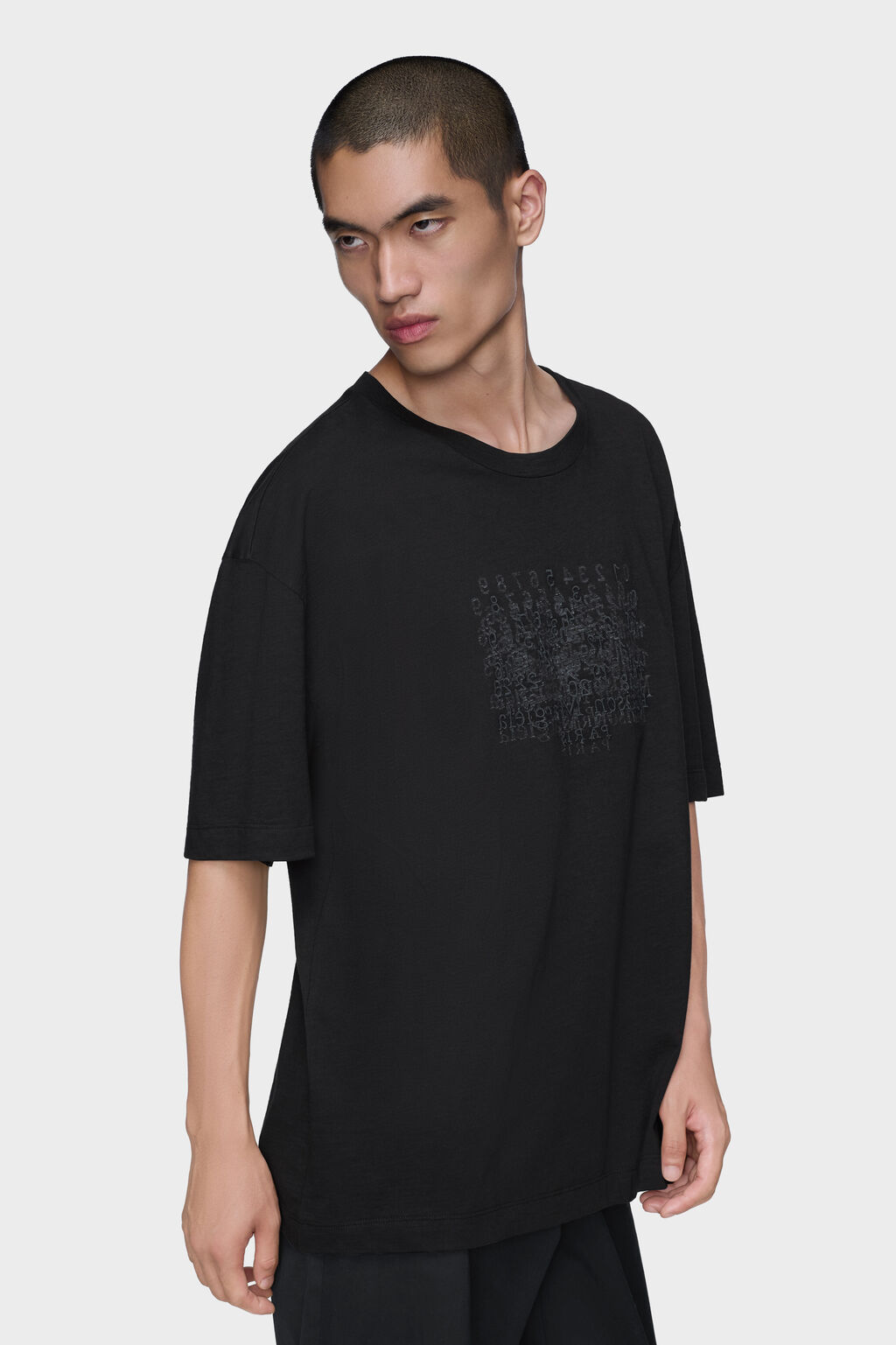 Maison Margiela NUMBERING COTTON TEE