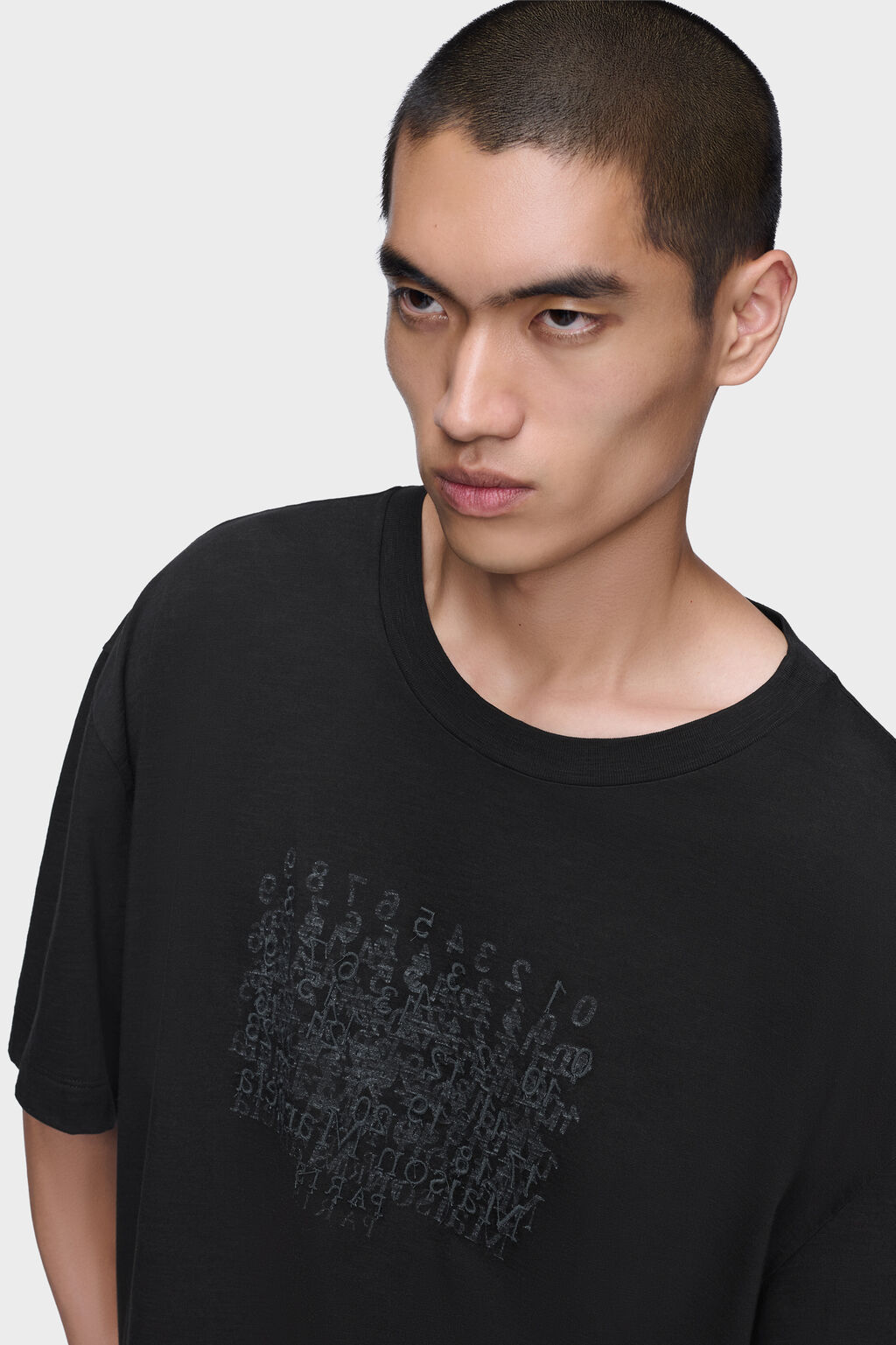 Maison Margiela NUMBERING COTTON TEE