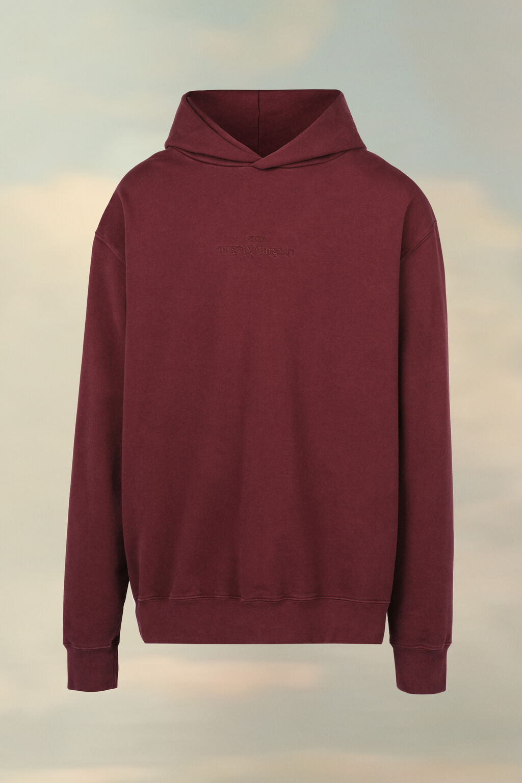 Maison Margiela LOGO HOODED SWEATSHIRT