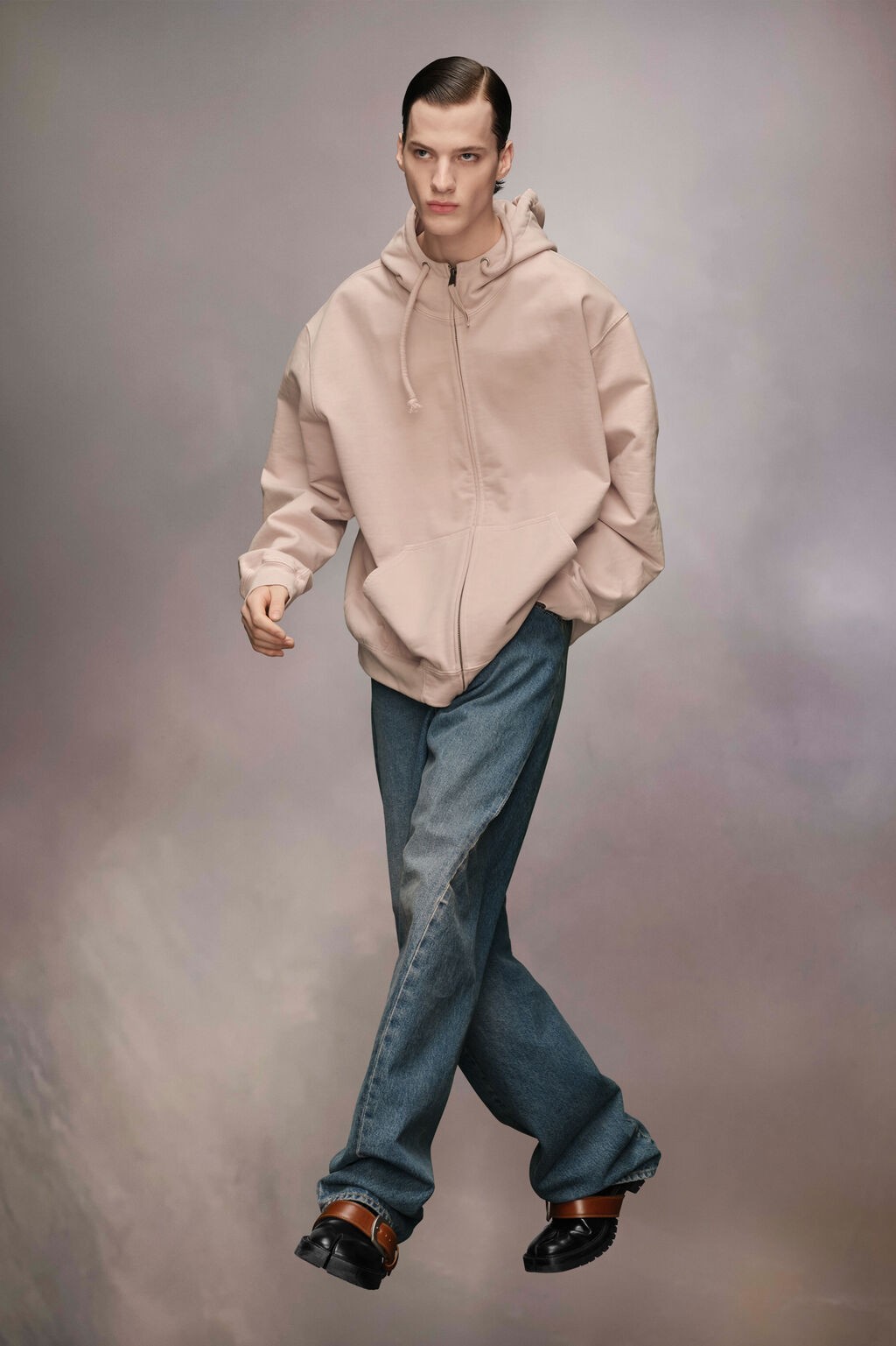 Maison Margiela EMBROIDERED LOGO HOODIE