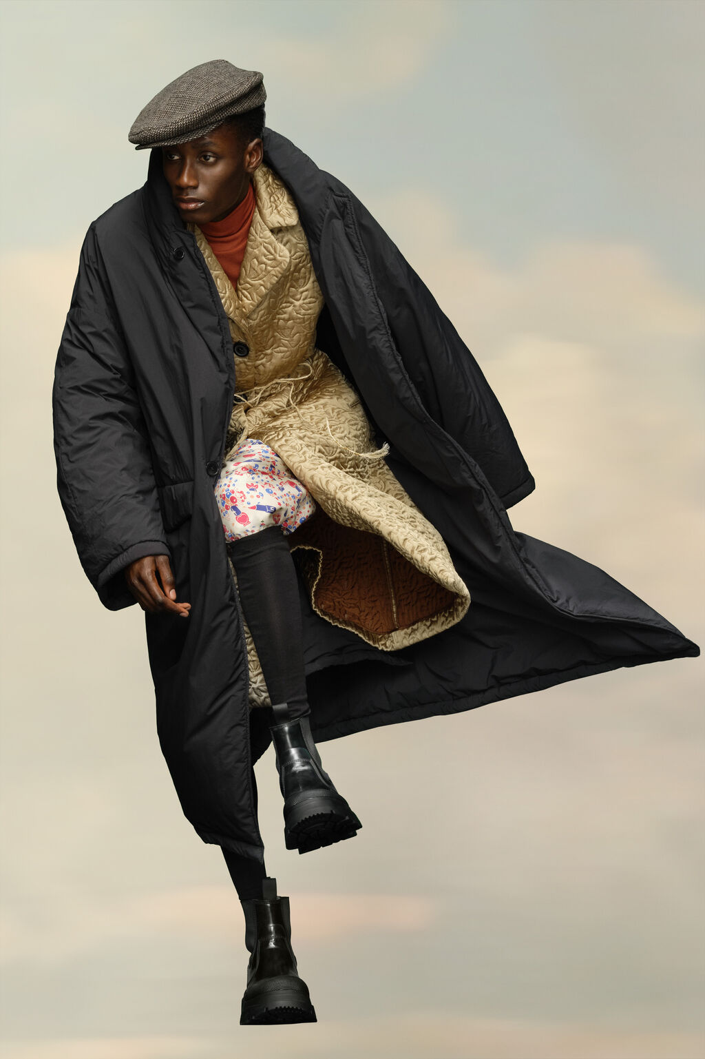 Maison Margiela OVER SIZED PADDED COAT