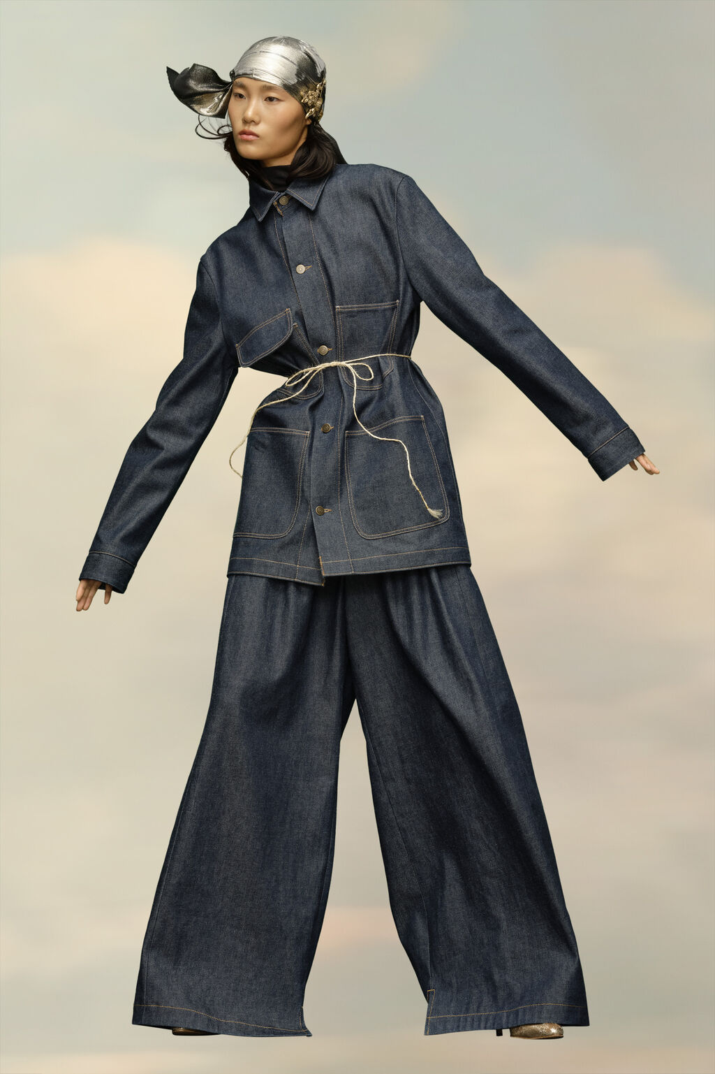 MAISON MARGIELA  OVER SIZE DENIM SHIRTS