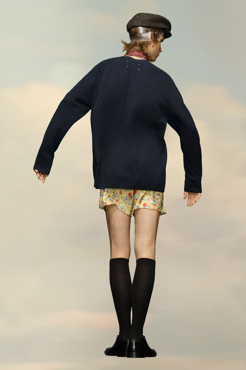 MAISON MARGIELA RUM WOOL SWEATER