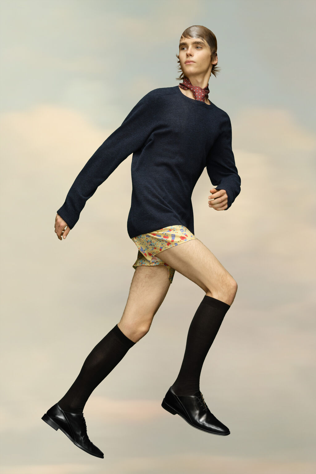 MAISON MARGIELA RUM WOOL SWEATER