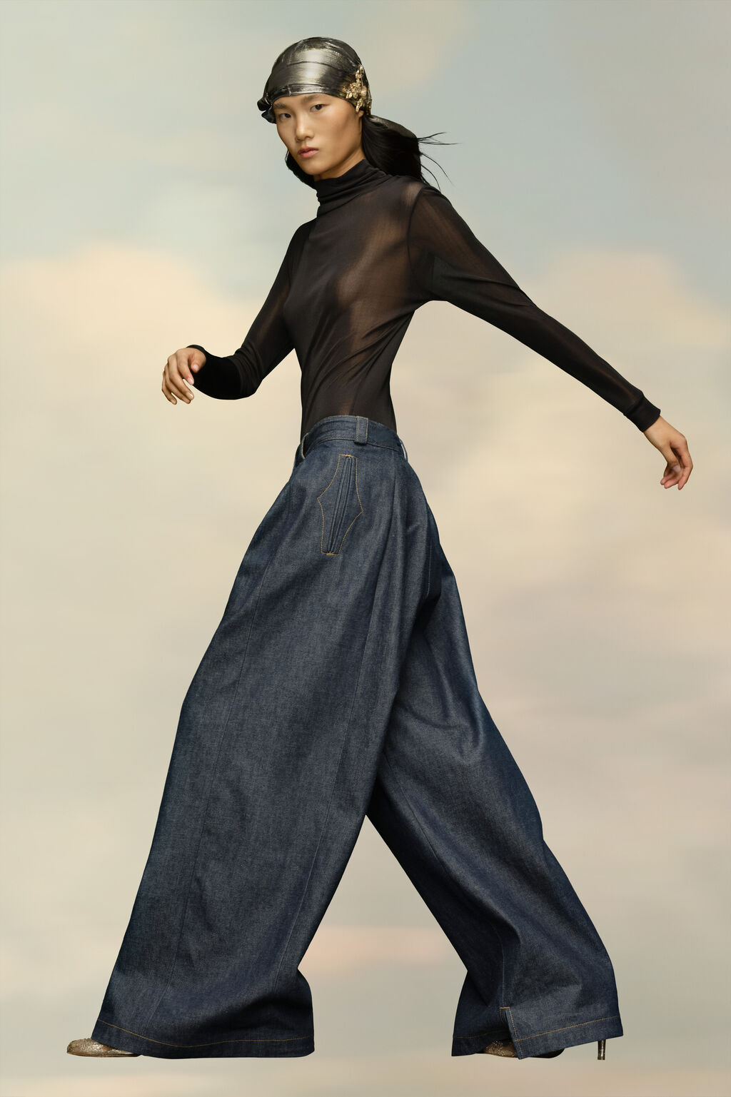 Maison Margiela PLEATED TROUSERS