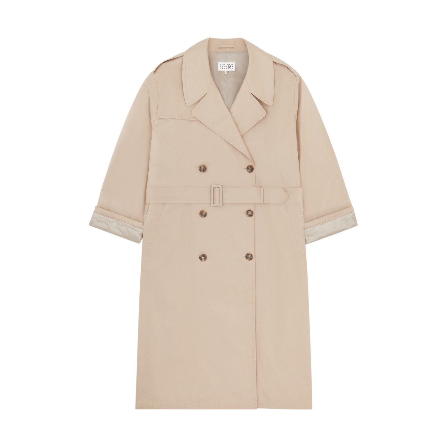 MM6 COTTON TRENCH COAT