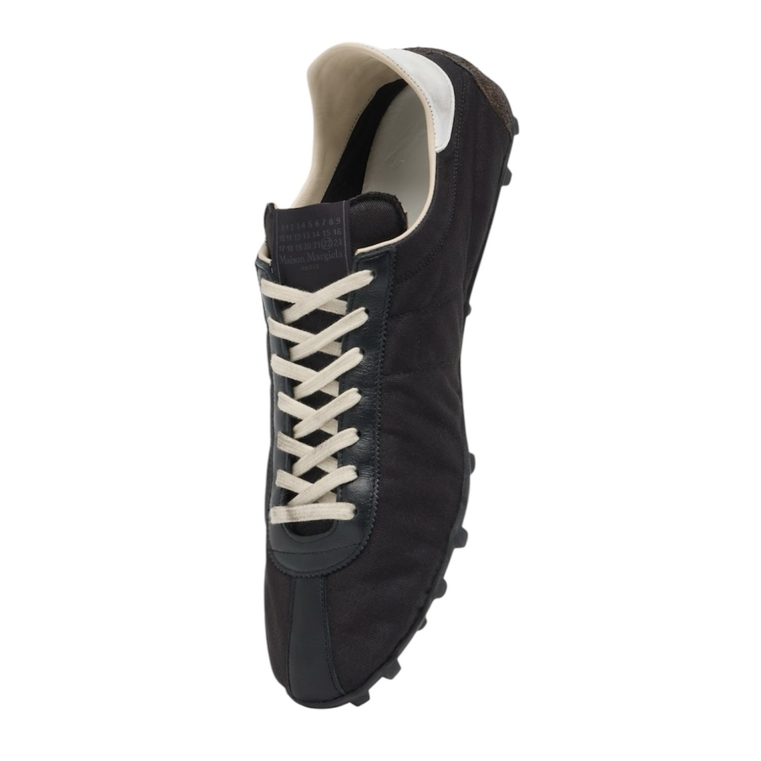 Maison Margiela スプリンター MAISON MARGIELA Sprinter leather and suede-trimmed twill