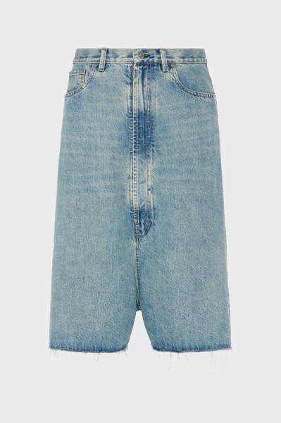 Maison Margiela DROPPED-RISE DENIM SHORT