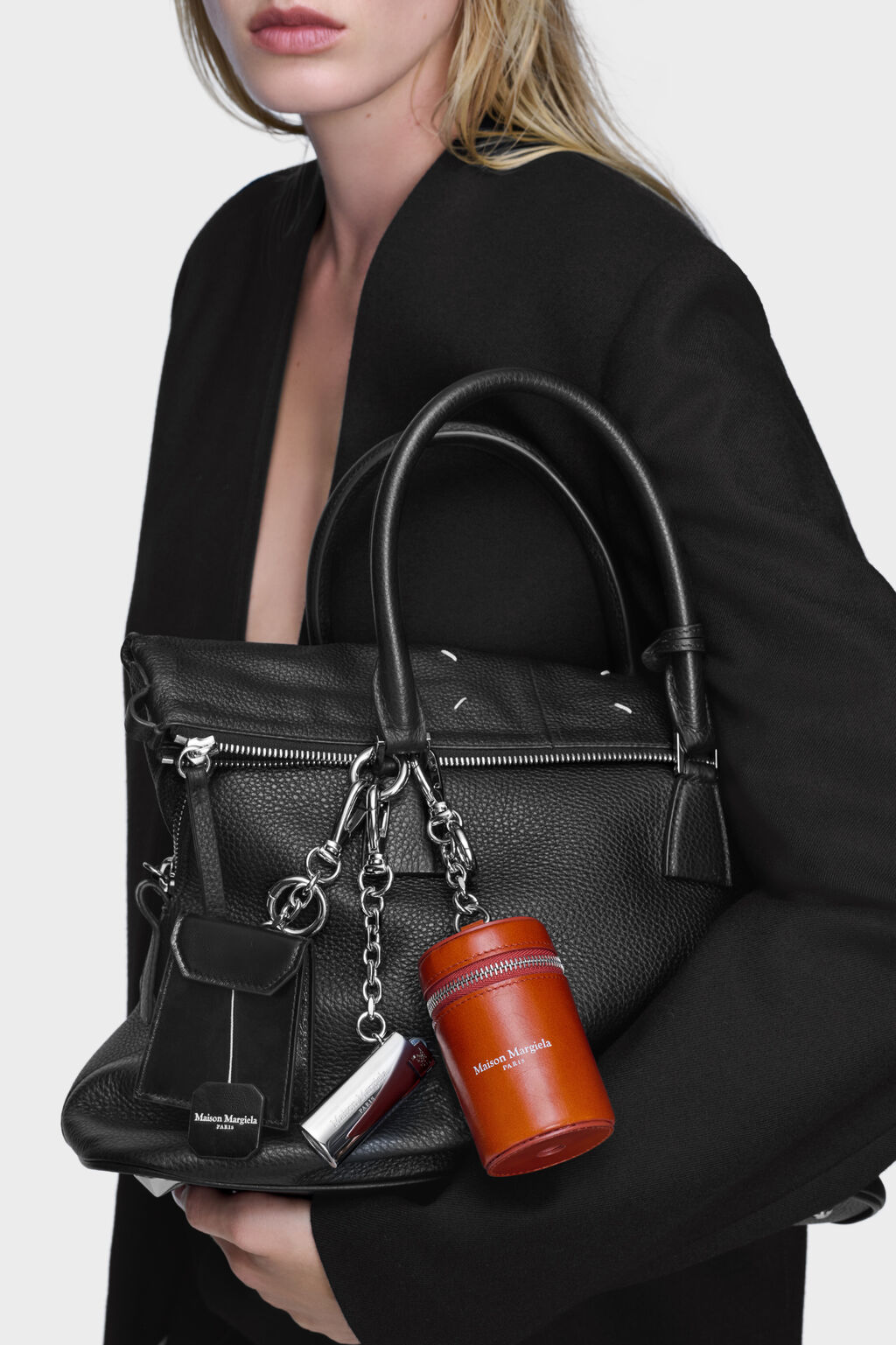 Maison Margiela METAL LIGHTER CASE CHARM