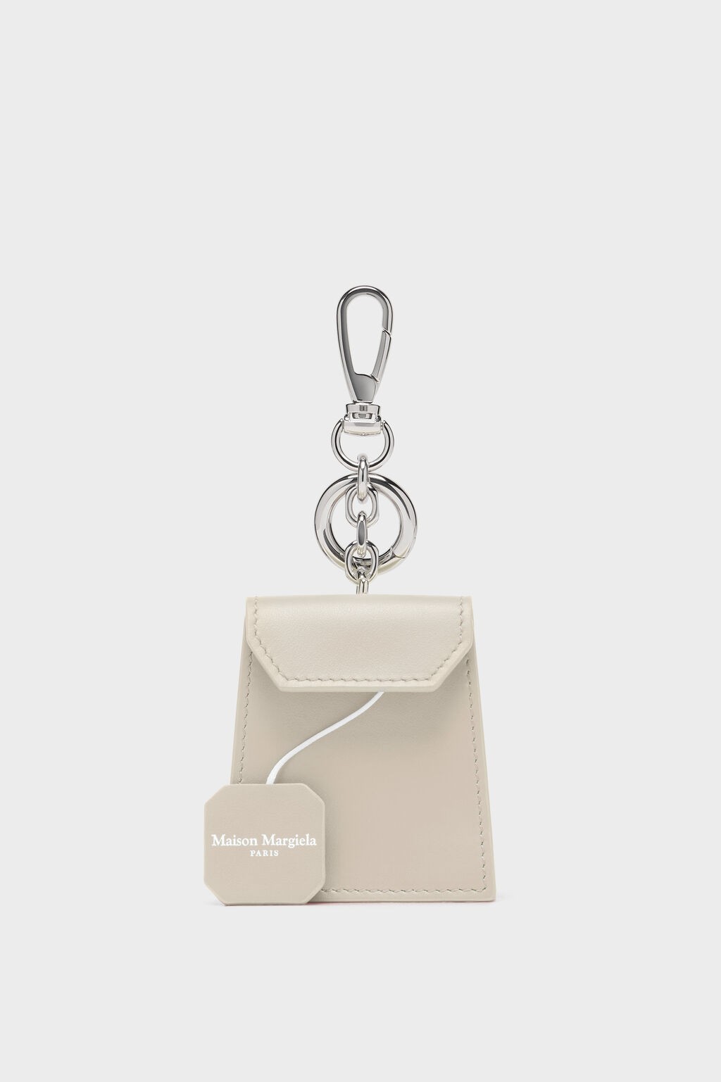 Maison Margiela LEATHER TEA BAG CHARM