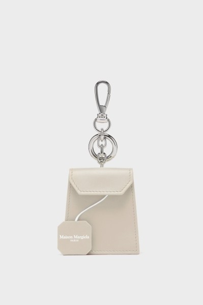 Maison Margiela LEATHER TEA BAG CHARM