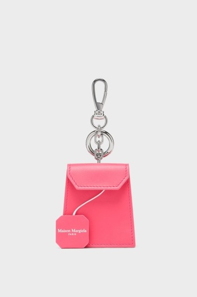 Maison Margiela LEATHER TEA BAG CHARM