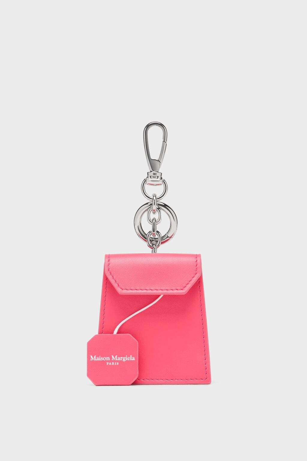 Maison Margiela LEATHER TEA BAG CHARM