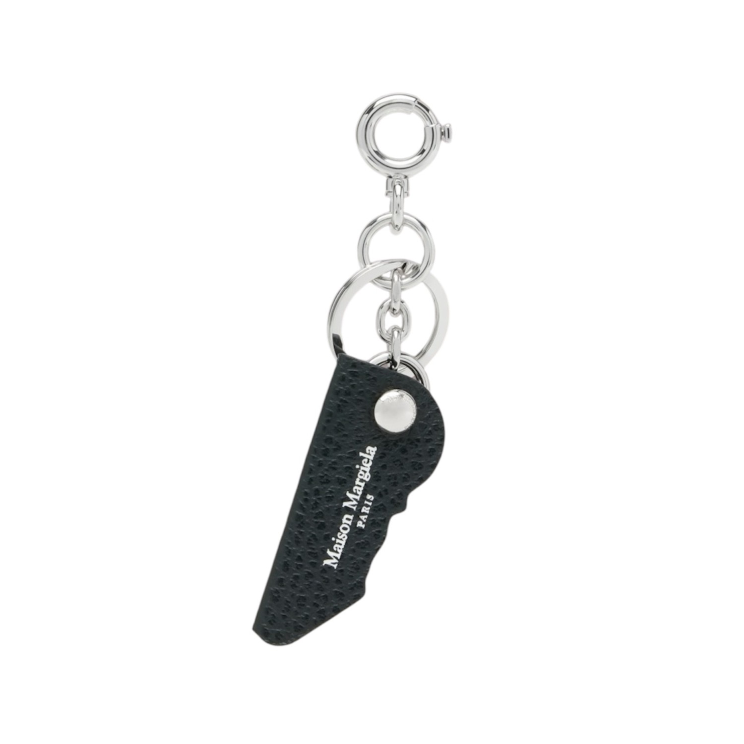 Maison Margiela LOGO LEATHER KEYRING