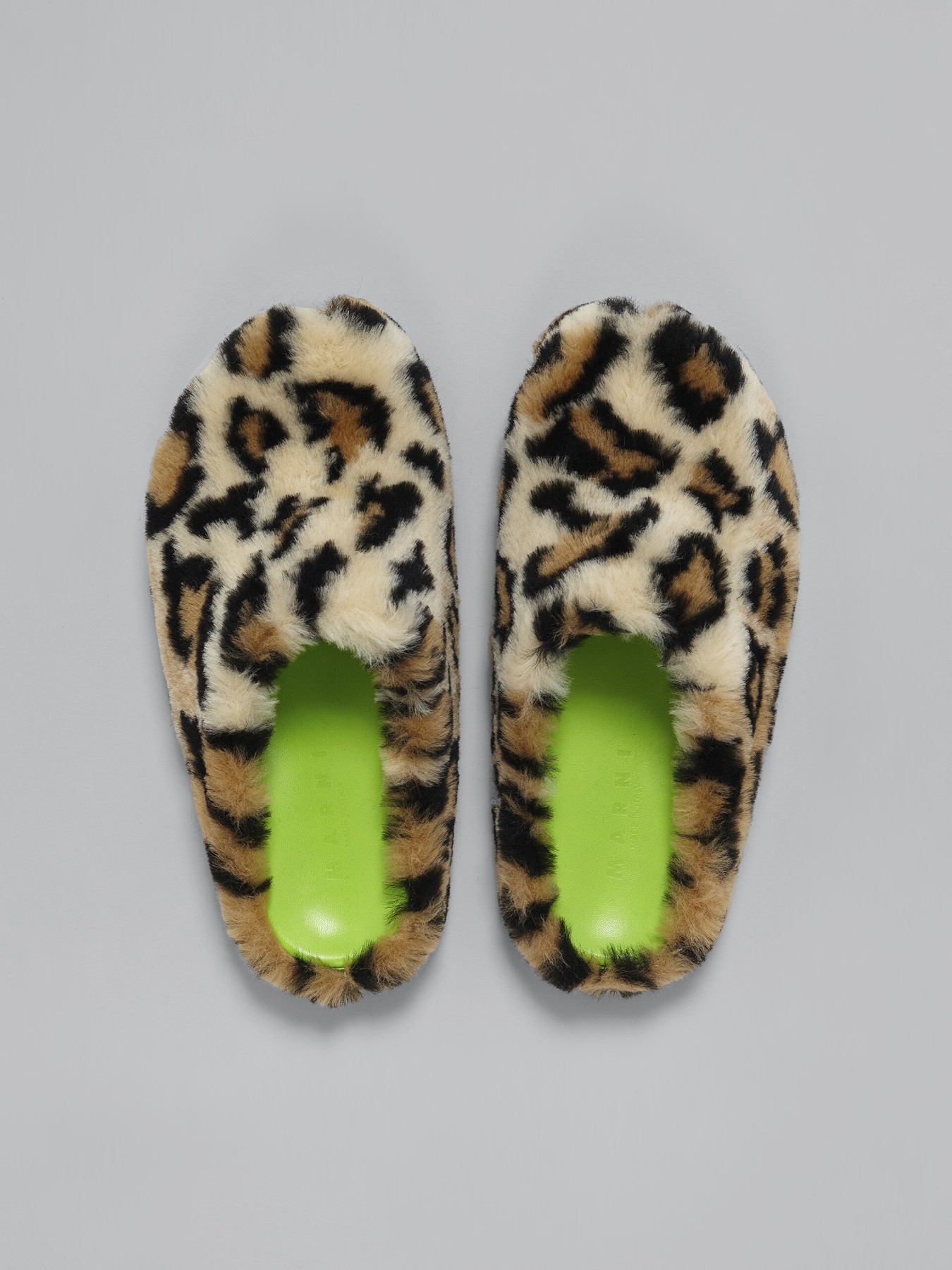 MARNI LEOPARD PRINT FAUX FUR FUSBET SABO