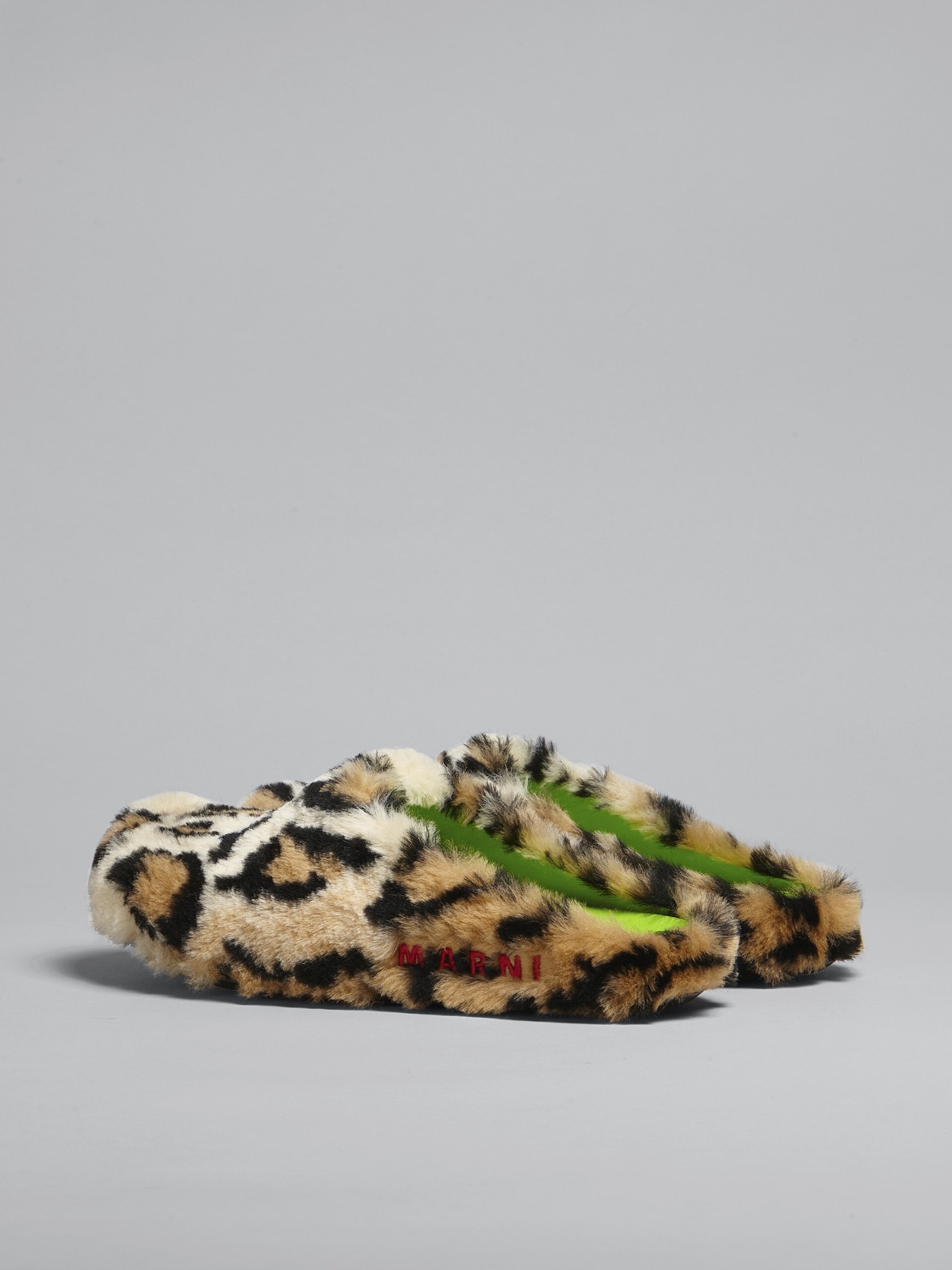 MARNI LEOPARD PRINT FAUX FUR FUSBET SABO