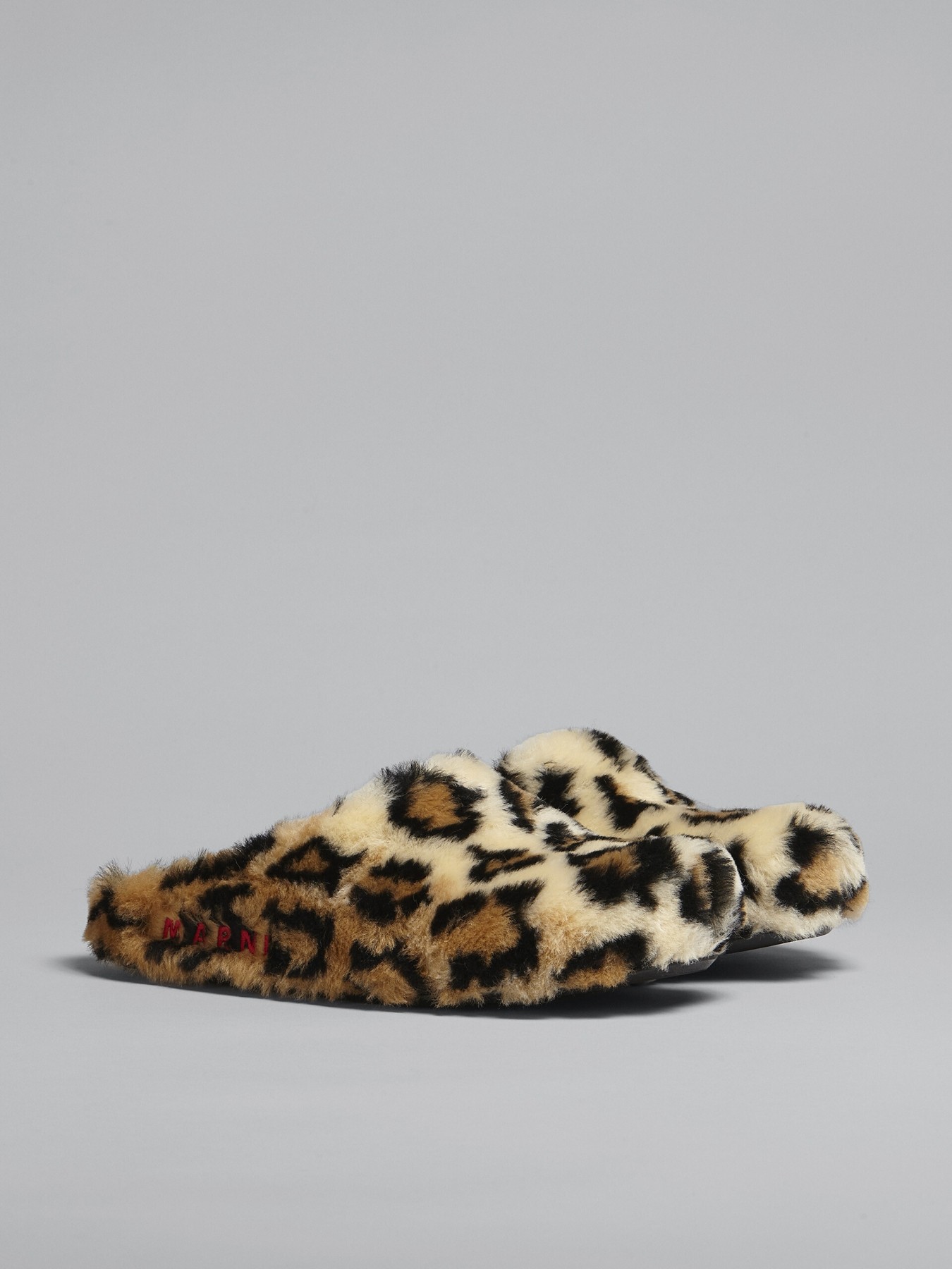 MARNI LEOPARD PRINT FAUX FUR FUSBET SABO