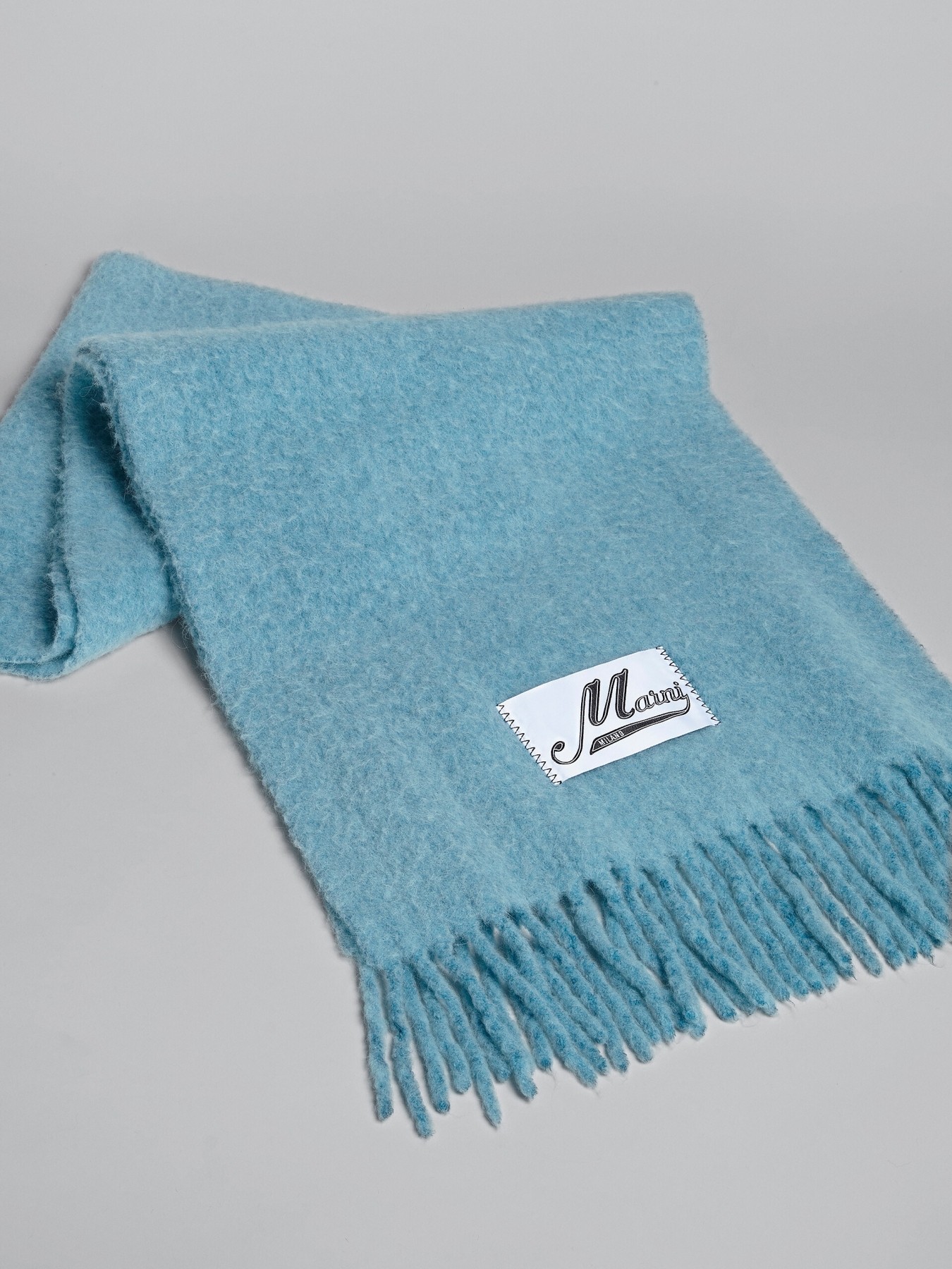 MARNI BRUSHED ALPACA SCARF