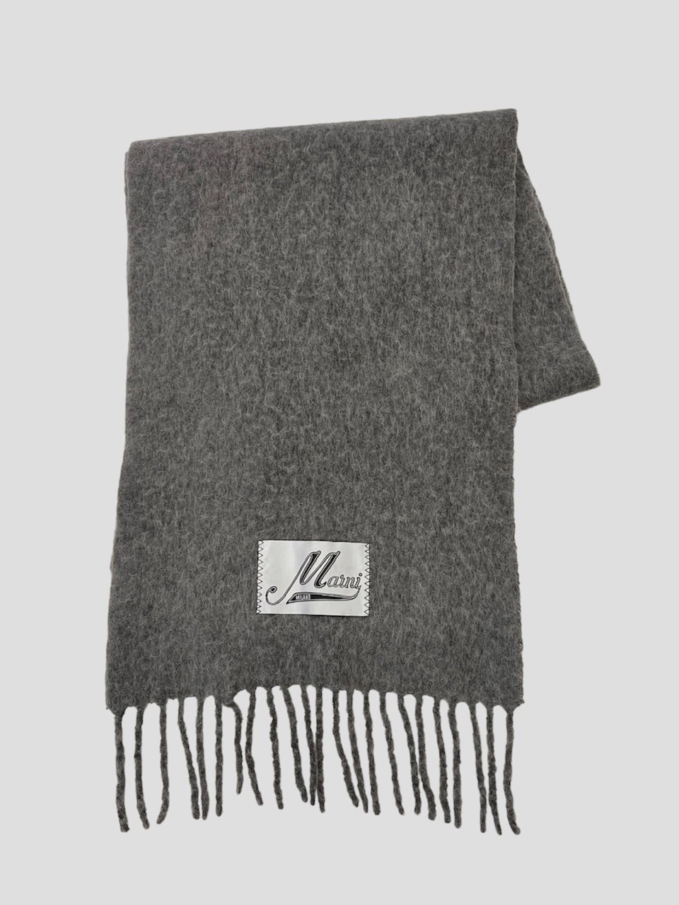 MARNI BRUSHED ALPACA SCARF