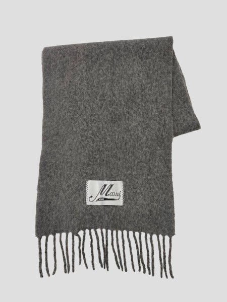 MARNI BRUSHED ALPACA SCARF