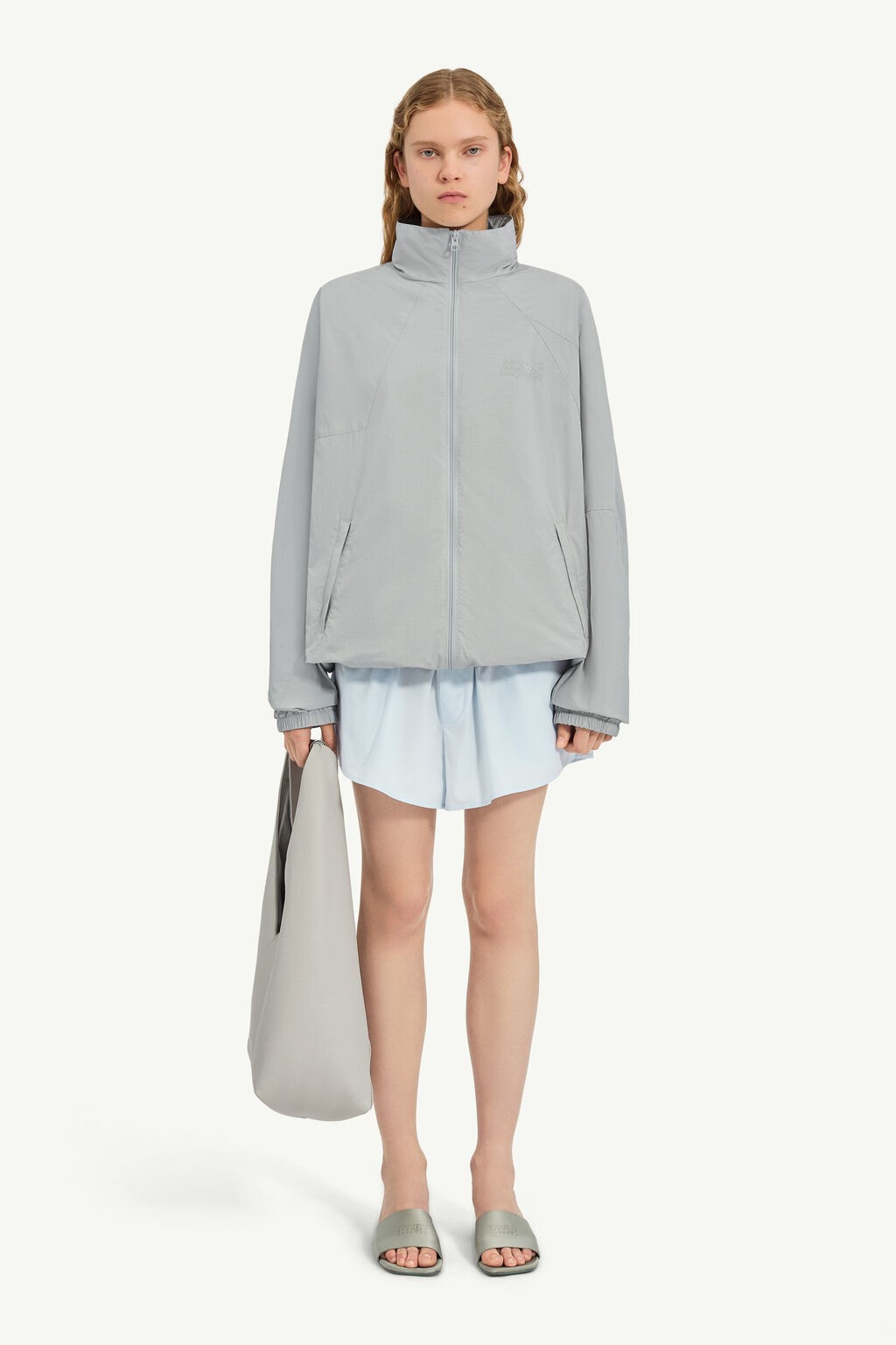 MM6 NYLON WINDOBREAKER JACKET