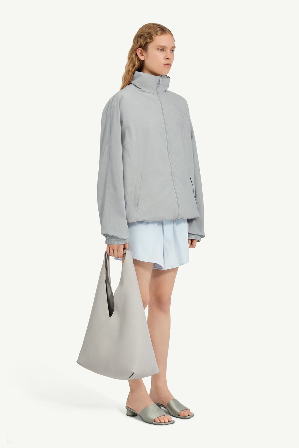 MM6 NYLON WINDOBREAKER JACKET