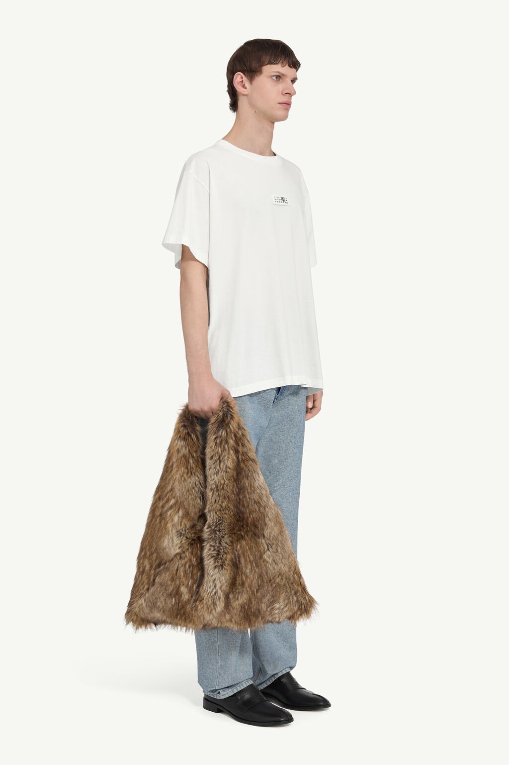 MM6 NUMERIC COTTON T-SHIRT