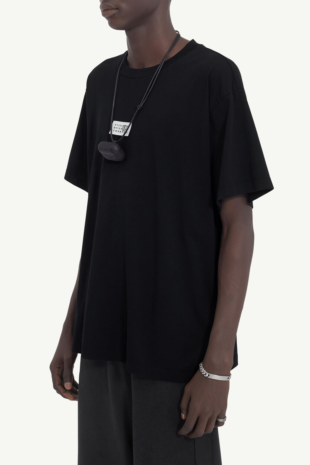 MM6 NUMERIC COTTON T-SHIRT