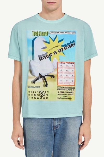 MM6 TELEPHONE ADVERTISEMENT T-SHIRT