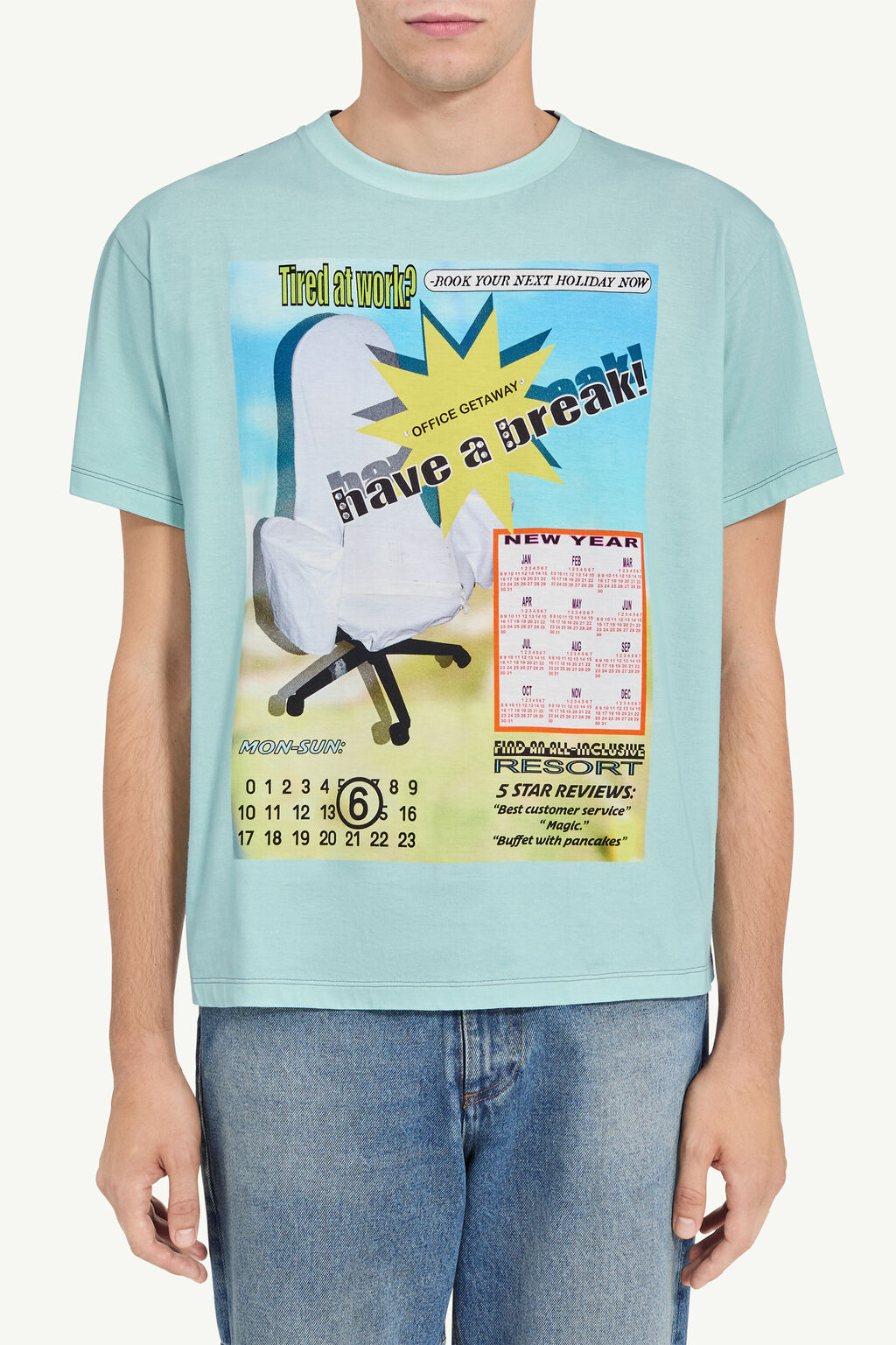 MM6 TELEPHONE ADVERTISEMENT T-SHIRT