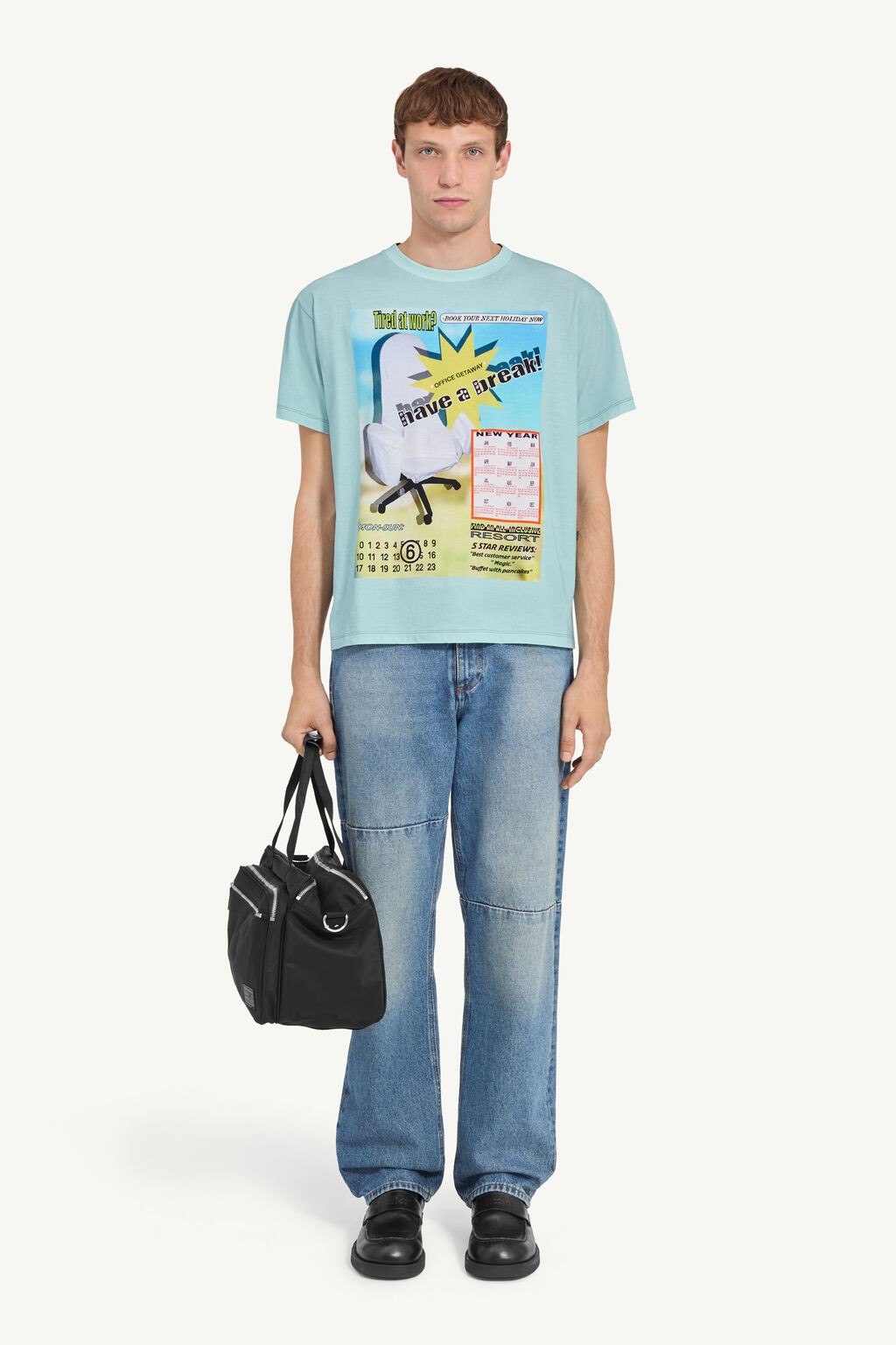 MM6 TELEPHONE ADVERTISEMENT T-SHIRT