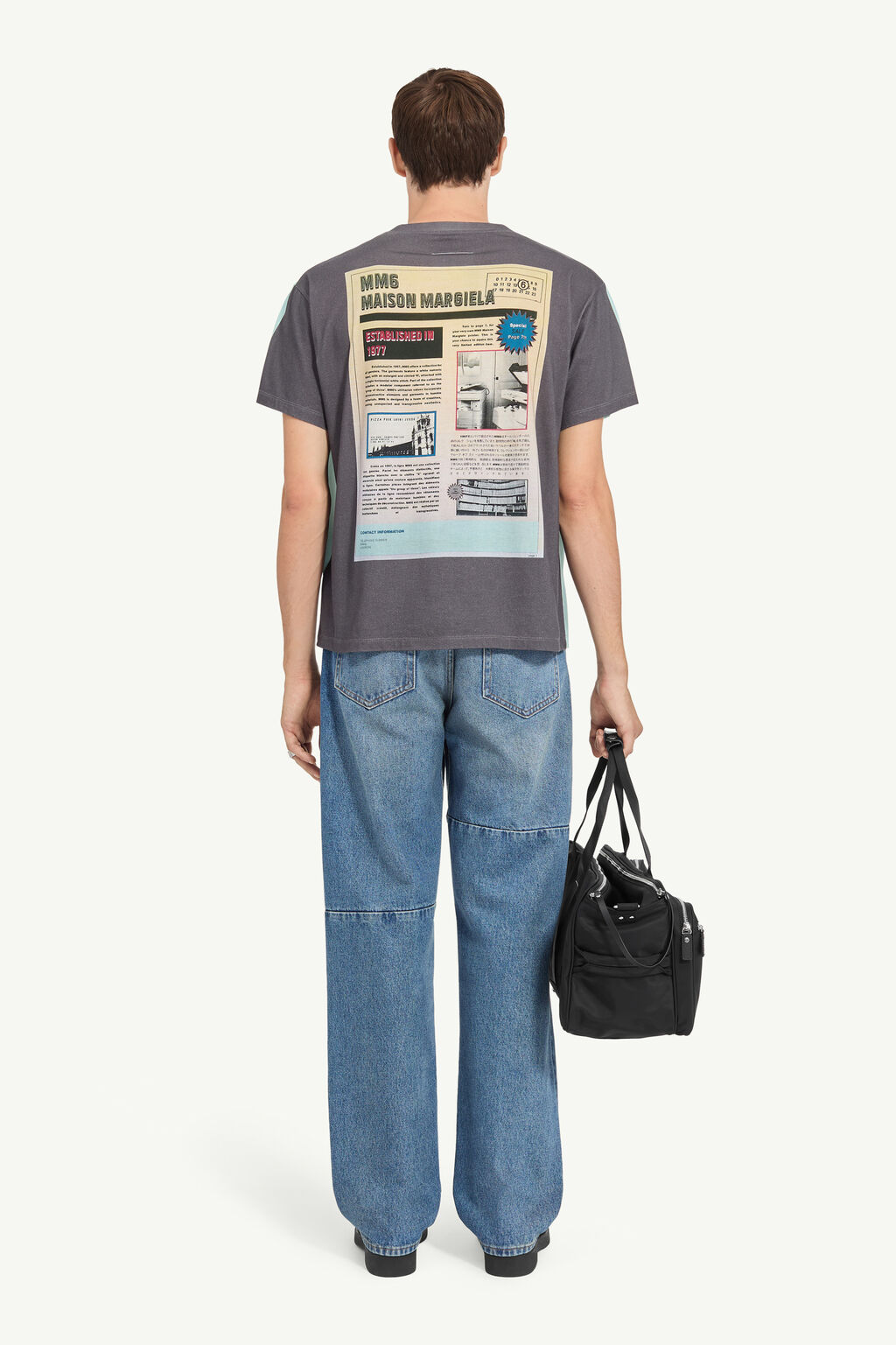 MM6 TELEPHONE ADVERTISEMENT T-SHIRT
