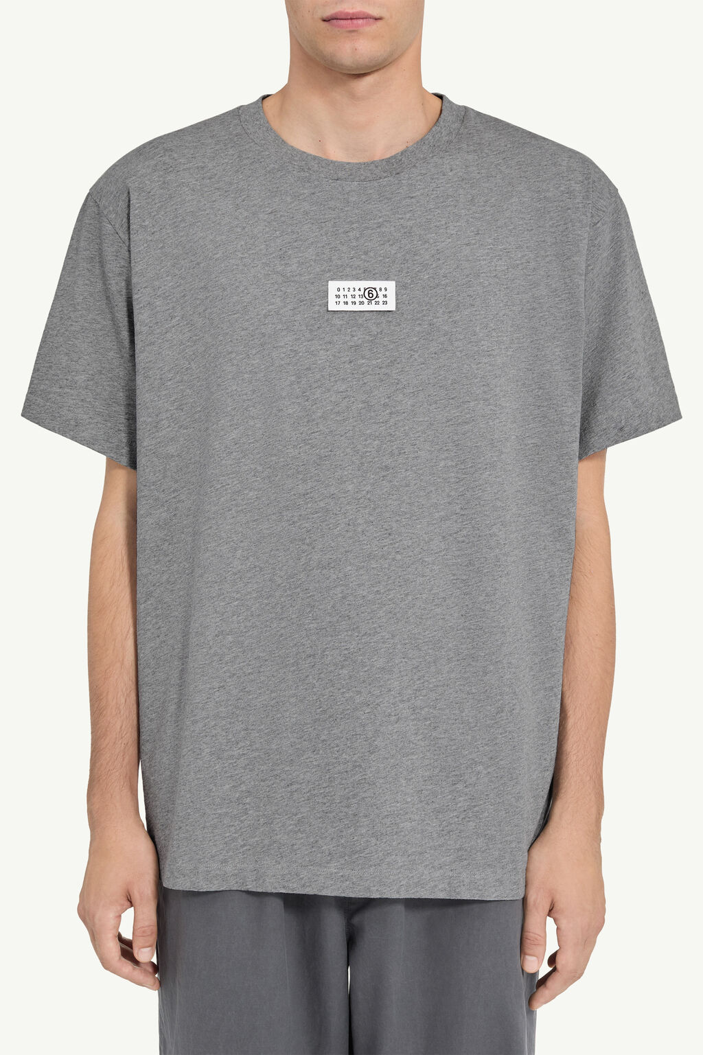 MM6 NUMERIC COTTON T-SHIRT