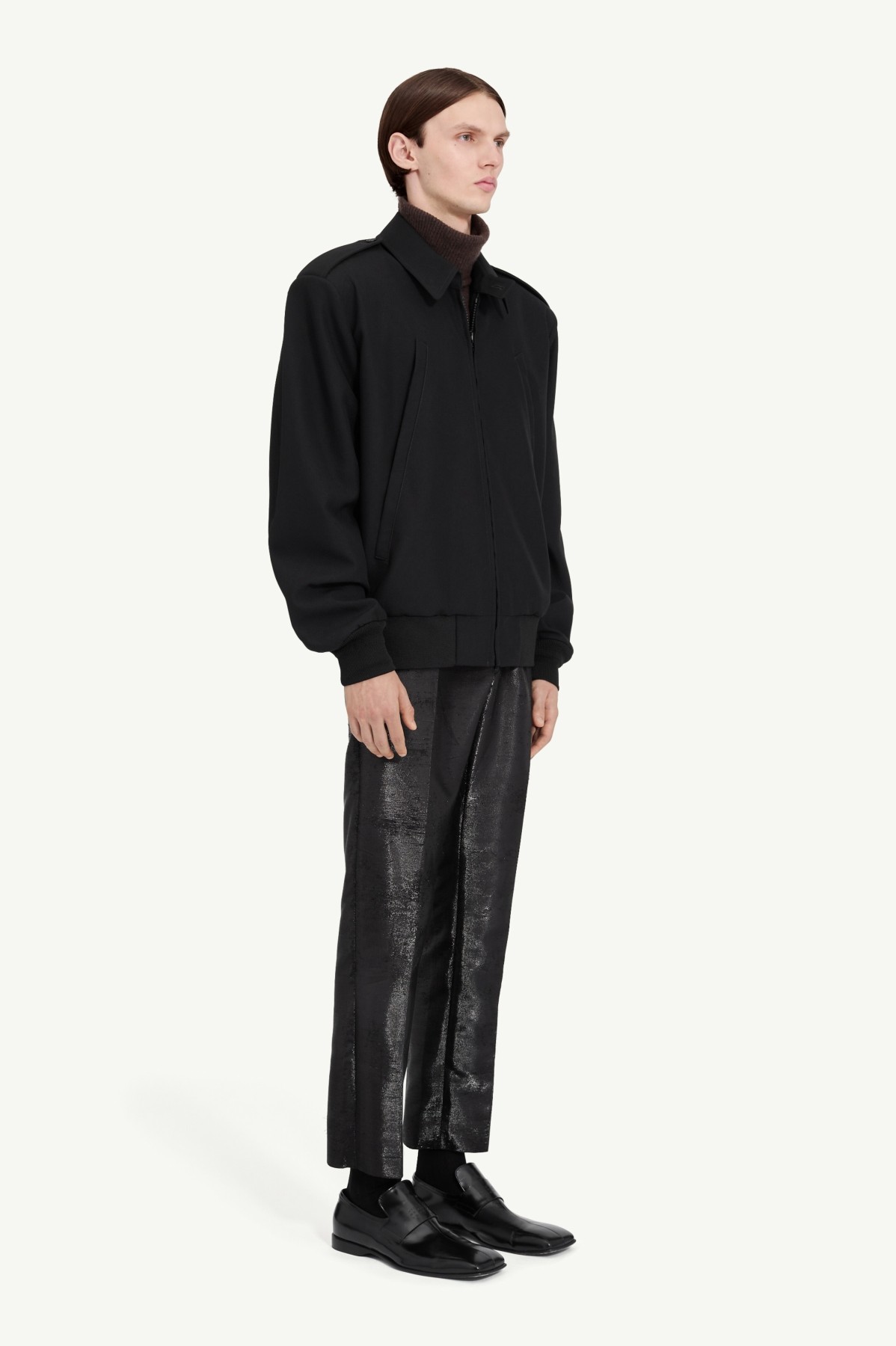 MM6 WOOL BOMBER JACKET