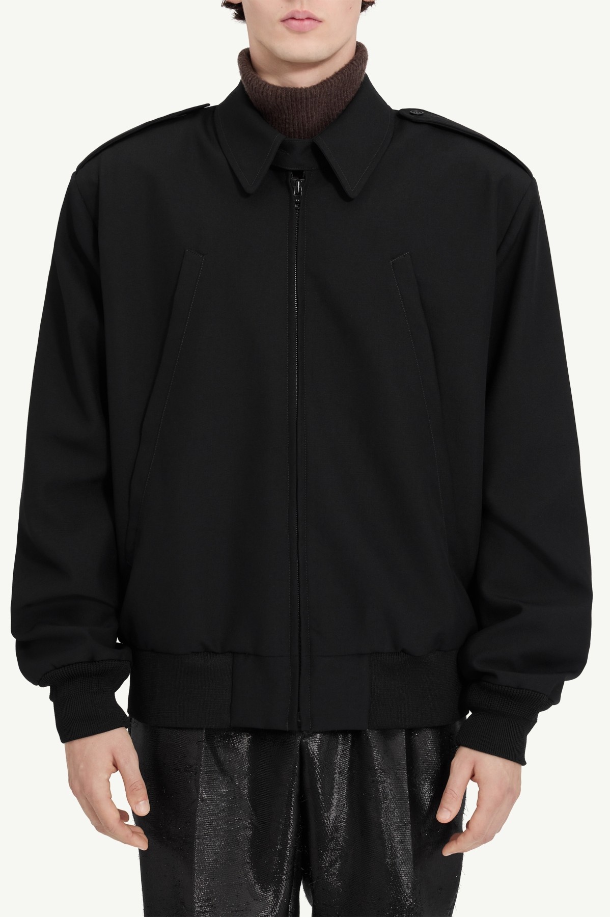 MM6 WOOL BOMBER JACKET