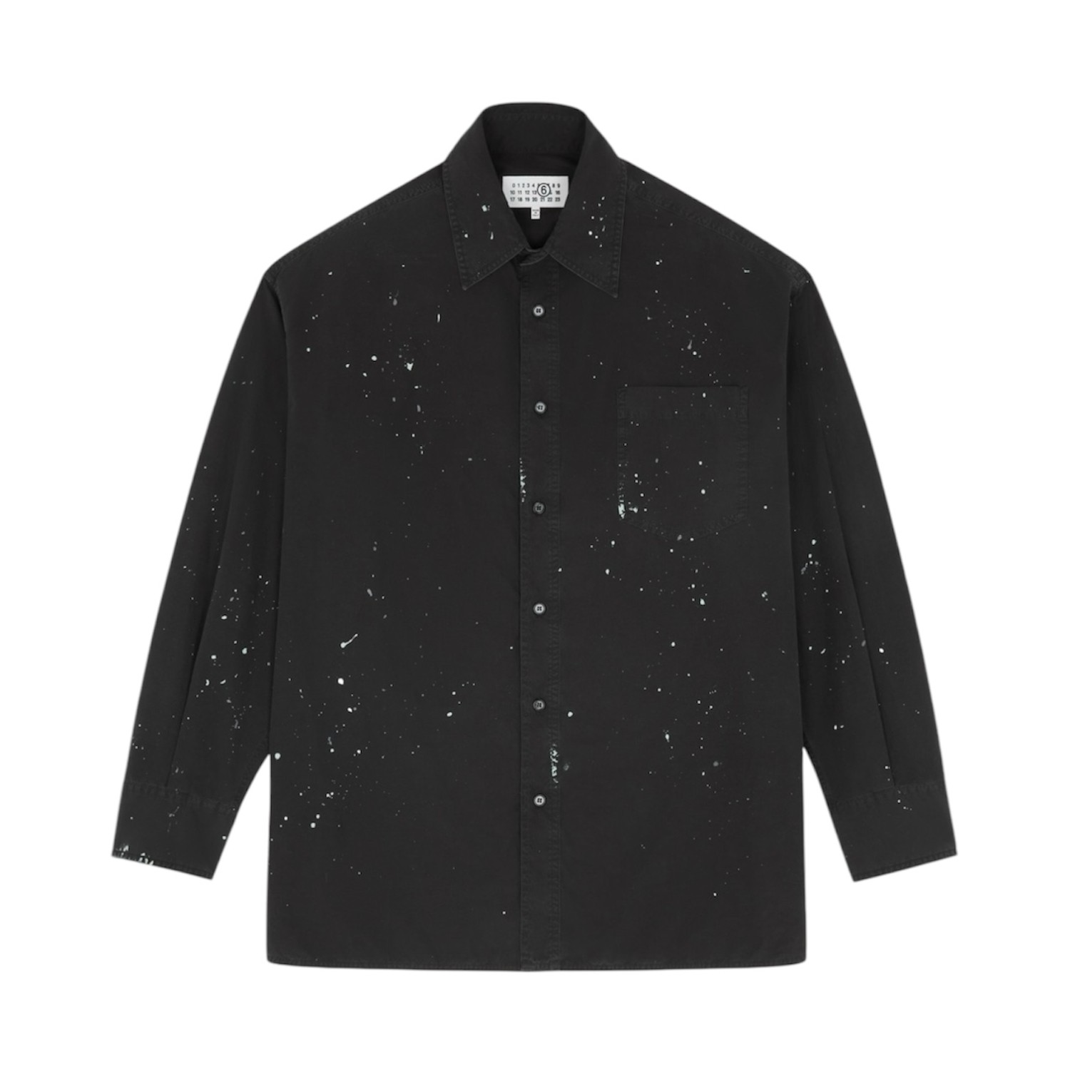 MM6 PAINT RESIDUE SHIRT
